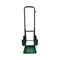 Chariot à main pliable OEM personnalisable à 6 roues en métal thermolaqué, chariot plateforme monte-escalier, outils de fixation par sangles