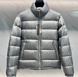 2025 nouveaux hommes Anti-âge doudoune haut de gamme marque léger fermeture à glissière Style décontracté pour hiver automne motif foncé - Product Image 1