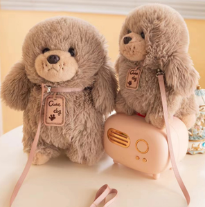 Simulation <span class=keywords><strong>chien</strong></span> animaux jouets pour enfants peluche caniche poupée sur une <span class=keywords><strong>laisse</strong></span> mignon <span class=keywords><strong>jouet</strong></span> <span class=keywords><strong>en</strong></span> peluche - Product Image 4