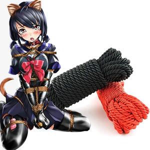 Offre Spéciale coloré SM sexe cordes SM Bondage retenue corde pour Couples sexe adultes <span class=keywords><strong>jeu</strong></span> attaché Bdsm doux Nylon Bundle jouets sexuels - Product Image 1