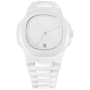 Reloj Deportivo Automático de Cerámica de Lujo para Hombre de Alta Calidad, Resistente al Agua, Multifunción, con Correa de Acero Inoxidable Luminosa - Product Image 2