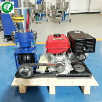 Nouvelle machine à granulés d'aliments pour volailles à essence pour usage agricole, production d'aliments pour volailles, haute productivité, capacité de 60 à 150 kg/h