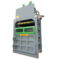 Presse à balles verticale hydraulique pour emballages en plastique, cartons, déchets de cartons et bouteilles - Prix de la machine compacteuse de carton