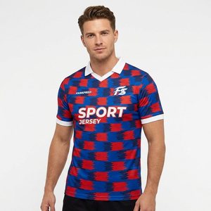 <span class=keywords><strong>Maglia</strong></span> Sportiva da <span class=keywords><strong>Calcio</strong></span> Personalizzata con Stampa in Sublimazione, Traspirante e ad Asciugatura Rapida, Uniforme per Tornei di Squadra, Polo da <span class=keywords><strong>Uomo</strong></span> - Product Image 1