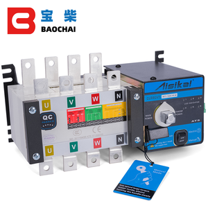 Conmutador de Transferencia Automática ATS Aisikai 400A 4P para Grupo Electrógeno, Interruptor de Cambio de Doble Potencia para Piezas de Generador - Product Image 2