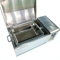 Agitateur thermostaté à bain-marie de laboratoire, à oscillation réciproque, en acier inoxydable, pour incubation