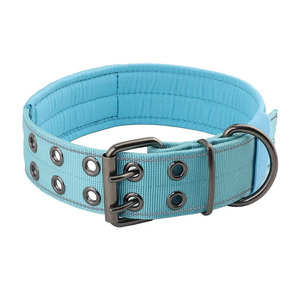 Cinturón de alta resistencia personalizado, Correa ancha y gruesa de nailon fuerte, Pitbull Collar para perro de gran tamaño con hebilla de Metal - Product Image 5