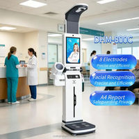 Balance de pesée médicale à bio-impédance DHM-T90 avec écran LCD de 24 pouces