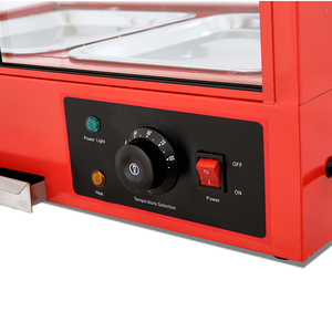 Best Selling Commercial Electric Food Warming Showcase with Steam Feature 1 Shelf Warmer Warming Showcase - Product Image 5