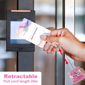 New Valentine's Day gift: rotating retractable badge scroll <b>ID</b> card <b>holder</b>, school/hospital anti-loss name tag <b>holder</b>, in stock. - Product Image 3