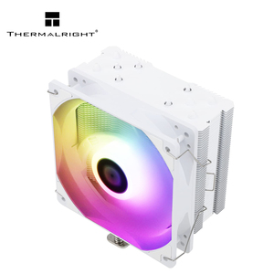 Thermalright Assassin King 120 SE Blanco ARGB Ventilador de refrigeración Alto rendimiento 5 Heatpipe Cobre CPU Ventiladores enfriadores de aire para <span class=keywords><strong>PC</strong></span> - Product Image 1