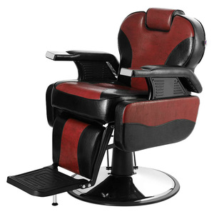 Chaises <span class=keywords><strong>de</strong></span> barbier en métal et cuir exclusivement haut <span class=keywords><strong>de</strong></span> gamme pour studios <span class=keywords><strong>de</strong></span> <span class=keywords><strong>coiffure</strong></span> pour salons <span class=keywords><strong>de</strong></span> beauté et expériences <span class=keywords><strong>de</strong></span> <span class=keywords><strong>coiffure</strong></span> - Product Image 4