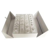 Nouveau Style Usine Prix Bas QUANTITÉ MINIMALE DE COMMANDE Faite sur commande En Gros De Noël Calendrier de L'avent 24 Windows Cadeau Boîte