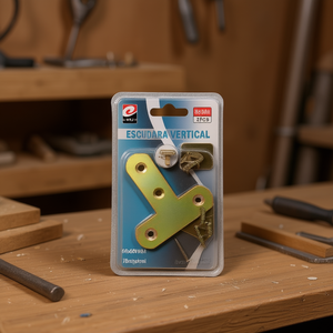 MNJ T-Shaped Angle Iron 60x60mm Vertical Bracket 2Pcs - Product Image 3