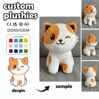 Peluche grenouille verte personnalisée à faible MOQ avec rembourrage en coton PP et tissu en coton, jouet en peluche doux avec yeux qui clignent