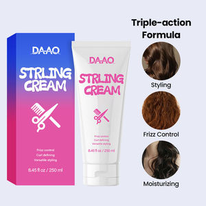 Crème Coiffante 3-en-1 aux Herbes pour Cheveux Bouclés et Ondulés : Définition des Boucles, Contrôle des Frisottis et Hydratation – Vente en Gros - Product Image 2