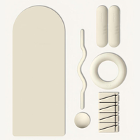Set de Pilates de la Marca TOHOO, Ecológico y de Alta Calidad, con Logotipo Personalizado, Tapete de Yoga Grueso de Silicona Natural, Venta al Por Mayor