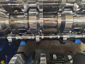 آلة صنع صفائح السقف IBR ، آلة تسقيف من نوع الضلع ، آلة تشكيل السقف Chromadek ، آلة لفة تشكيل صفائح IBR - Product Image 3