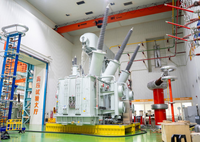 Transformateur électrique immergé dans l'huile haute tension triphasé CEEG de haute qualité, fabriqué en Chine, grande usine, 31,5 MVA, 50 MVA, 10 kV-220 kV
