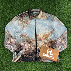 Printemps Mode Femme Veste Tapisserie Tissée Personnalisée Vestes Manteaux Veste En Tapisserie Plus La Taille Crop Top Tapisserie Vêtements - Product Image 4