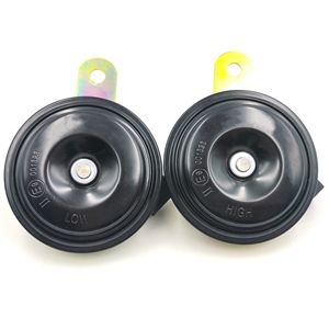 DL126K 12V TY spécial prise à une broche Vente d'usine Divers disques largement utilisés Universel Noir Personnalisé <span class=keywords><strong>Voiture</strong></span> HAUTE TONE BASSO HORN - Product Image 2