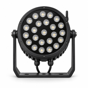 Projecteur LED 24x15W RGBW Plus Blanc Tunable IP65 DMX Sans Fil Intégré Extérieur - Product Image 1