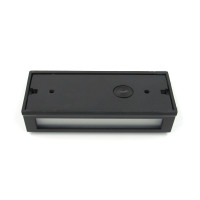 Lampes murales de jardin LED extérieures, style européen classique, corps en aluminium, température de couleur multiple (3000K/4000K/5500K)