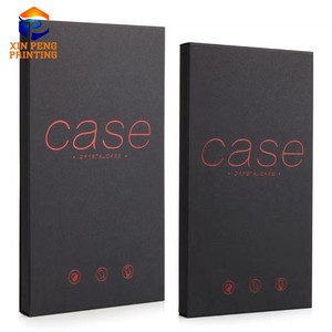 Scatola di Imballaggio di Lusso in Cartone Ondulato per Custodie Telefoni con Vetro Temperato, Specifiche UV, Stampa in Lamina, Goffratura, per Scopi Regalo - Product Image 3