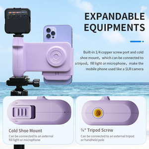 Nuovo Supporto Magnetico per Telefono 2025 con Otturatore Sicuro 3 in 1 Compatibile Wireless Multifunzionale per Fotocamera e Selfie - Product Image 4