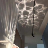 Panneau diffuseur LED en acrylique PMMA, plaque guide de lumière, feuille acrylique à effet d'ondulation d'eau
