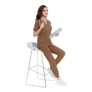 La vendita calda di NIAAHINN marchio Custom scrub uniforme set elegante Spa infermieristica uniforme medico ospedaliero medico scrub - Product Image 4