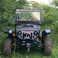 Certification CE Véhicule utilitaire classique essence/électrique Mini Jeep Buggy 150cc /250cc Chariot de golf tout-terrain pour le tourisme