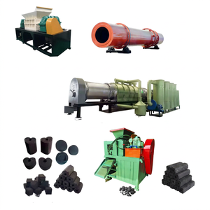 Máquina de Briquetas de Biomasa de Cáscara de Coco Marca DANUBE, Línea de Producción de Pellets de Carbón, Capacidad de 300-1200 KG/H, Construcción de Acero Inoxidable - Product Image 1
