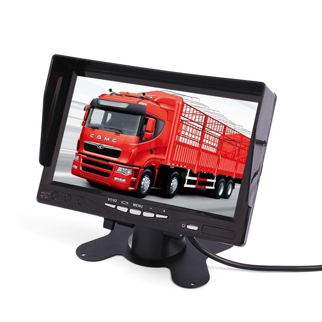 Cross-border 7-inch LCD AHD HD 720P/1080P Car-Specific Display