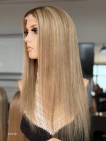 SHY Nouvelle Conception Perruques Médicales en Cheveux Humains Base en Soie Full Lace Ligne Frontale Naturelle Remplacement Capillaire pour Femmes Sur Mesure