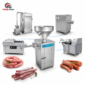 Machine industrielle de remplissage de saucisses à torsion automatique et sous vide, pour l'industrie de la viande et des saucisses - Product Image 3