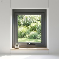 Fenêtres à battants en aluminium de la série 50, insonorisées, à économie d'énergie, design minimaliste pour usage résidentiel et commercial