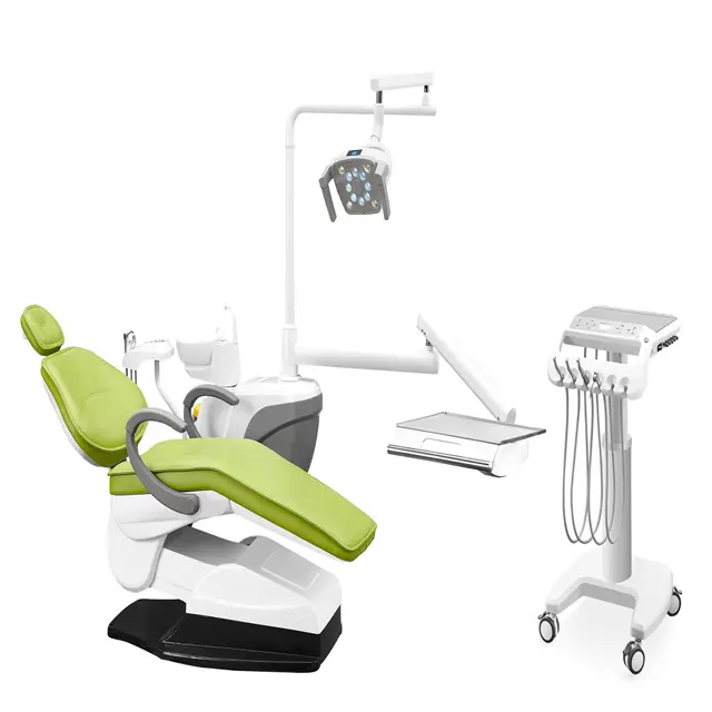 Model Unit Dental, kursi Dental kualitas tinggi, lampu LED, merek kursi Dental terbaik