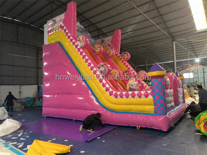 Tobogán Inflable Comercial con Temática <span class=keywords><strong>de</strong></span> Princesas, <span class=keywords><strong>Castillo</strong></span> Inflable Gigante con Toboganes para Parques <span class=keywords><strong>de</strong></span> Diversiones, Centros Comerciales, Carnavales - Product Image 2