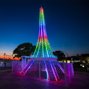 3D Tower Motif <b>Light</b> with LED Illumination for Shopping Mall Hotel Resort and Commercial Christmas Display - Product Image 1