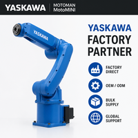 Mini bras robotique industriel YASKAWA MotoMINI 0,5 kg, robot de bureau à 6 axes pour l'éducation et les laboratoires, avec contrôleur YRC1000