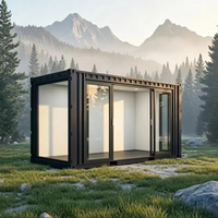 Salle de sport en conteneur High Cube de 20 pieds, salle de fitness modulaire préfabriquée aux normes australiennes pour extérieur, plage, cour de villa