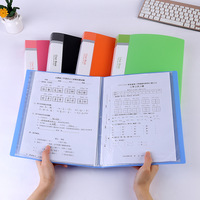 A4 PP Matériau Couleur Multi-Épaisseur En Option Personnalisable Oonan Bureau Étudiant Examen Papier Musique Sac Usine Directe
