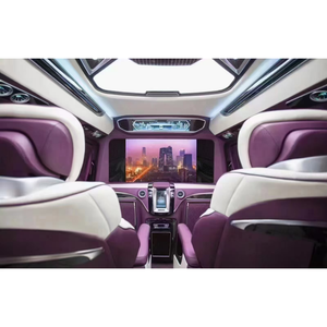 Siège de voiture Mercedes Vito avec éclairage ambiant en forme de flocon de neige gravé au laser, design ergonomique à dossier haut, siège de voiture premium à gravité zéro - Product Image 3
