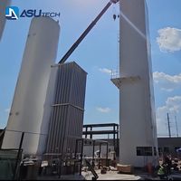 Équipement de séparation d'air cryogénique de grande taille pour la production d'oxygène, d'azote et d'argon en métallurgie