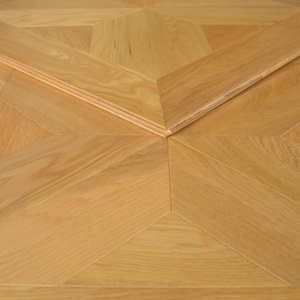 Lujoso <span class=keywords><strong>parquet</strong></span> de roble moderno Versalles Bien diseñado Instalación <span class=keywords><strong>flotante</strong></span> tipo clic Suelo de ingeniería de roble blanco cepillado - Product Image 2