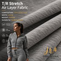Tissu en polyester viscose et élasthanne Zhixu, idéal pour les vêtements pour hommes et femmes