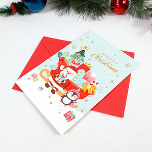 Nuevas tarjetas de felicitación de Navidad Display 17*23,8 cm Papel recubierto - Product Image 4