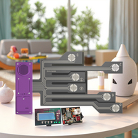 Capteur tactile de son et de voix utilisé Mélodie musicale parlante Modules de puce d'enregistrement Livre animal pour enfants Bouton poussoir Boîte de son