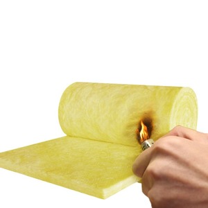 Rongke Glass <b>Wool</b> Board 100mm 130mm Thickness Insulation For Steel Structure Roof - Product Image 2